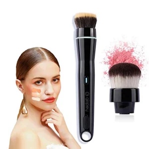 Dual-Head 360° Rotating Electric Makeup Brush USB Rechargeable