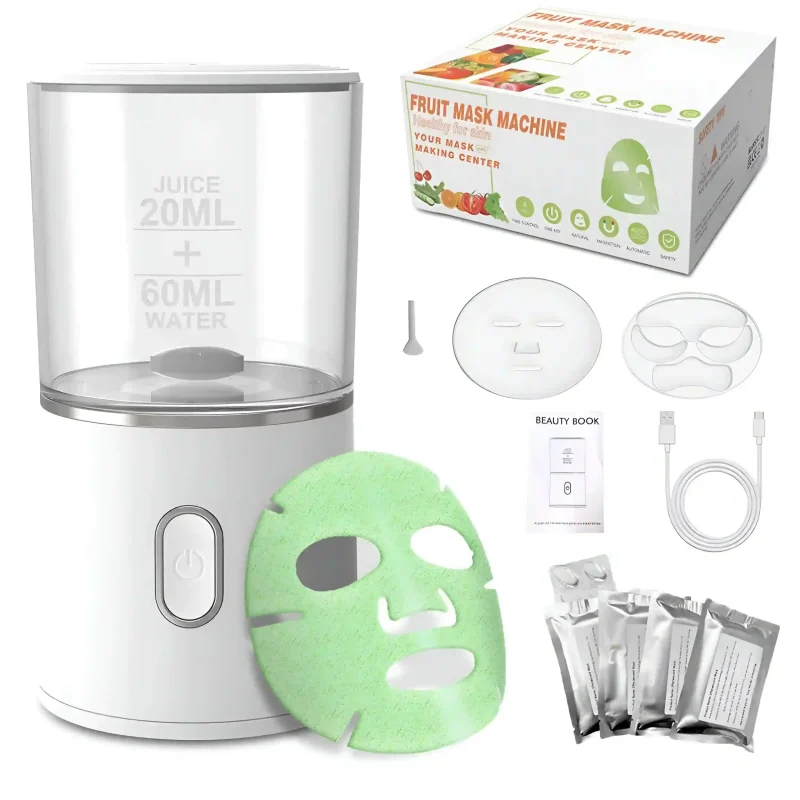 Mini Fruit Mask Machine Portable DIY Skincare Device Smart Timing