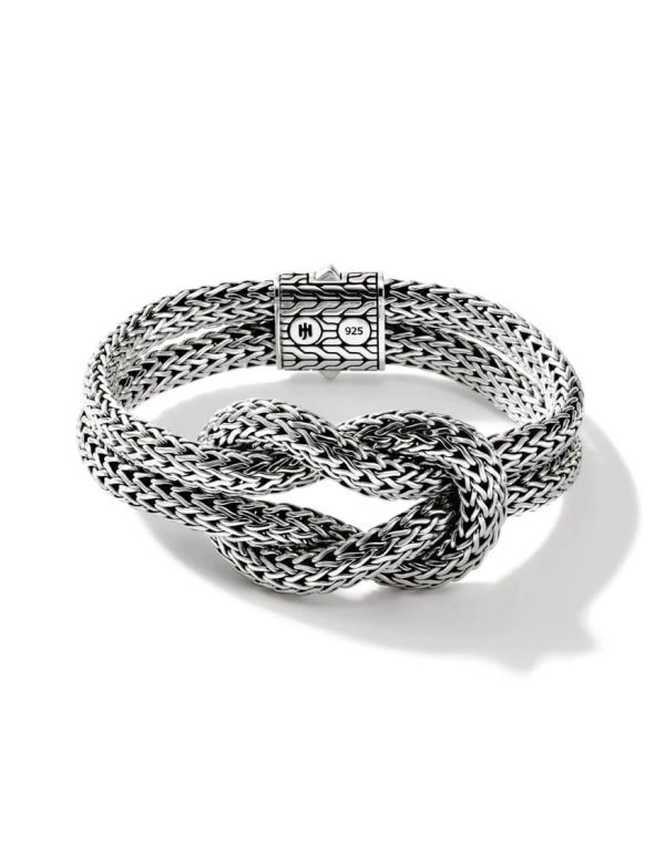Love Knot Bracelet, Sterling Silver
