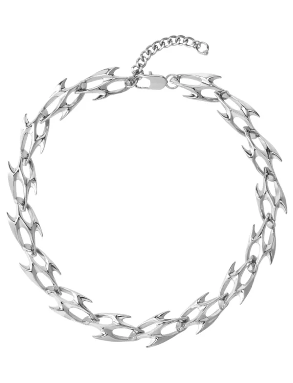 Snake Bone Handmade Chain Necklace