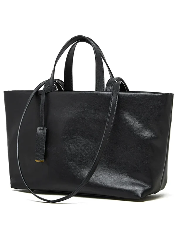 Vintage Waxed Leather Messenger