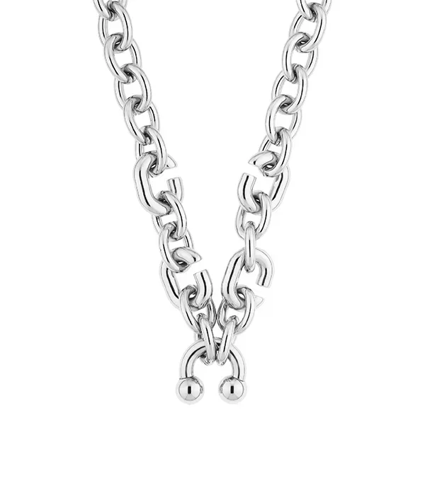 Rebellion Chain Ring Choker