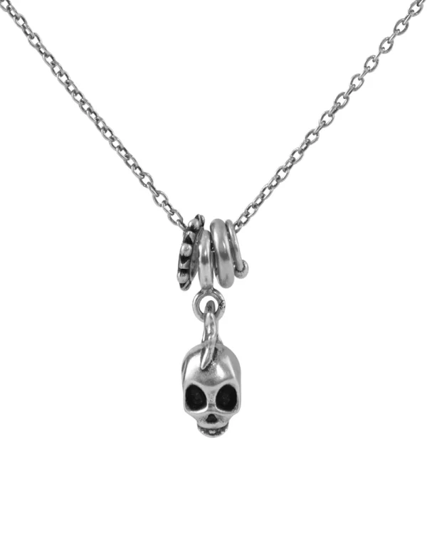 Mini Punk Skull Necklace