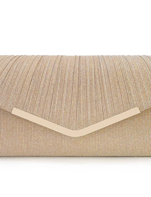 Champagne Gold Evening Clutch