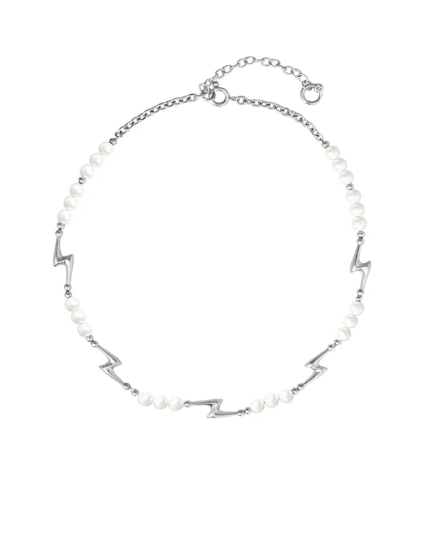 Lightning Pearl Adjustable Necklace