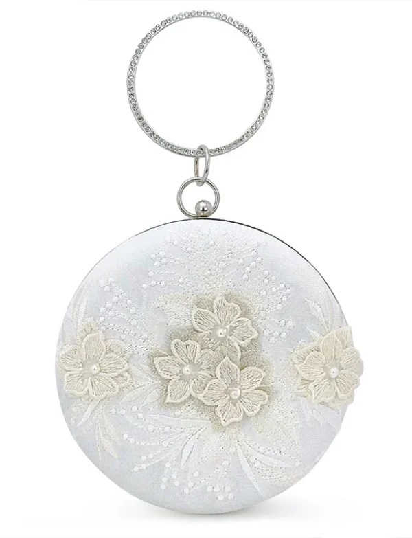 Embroidered 2-in-1 Clutch Crossbody