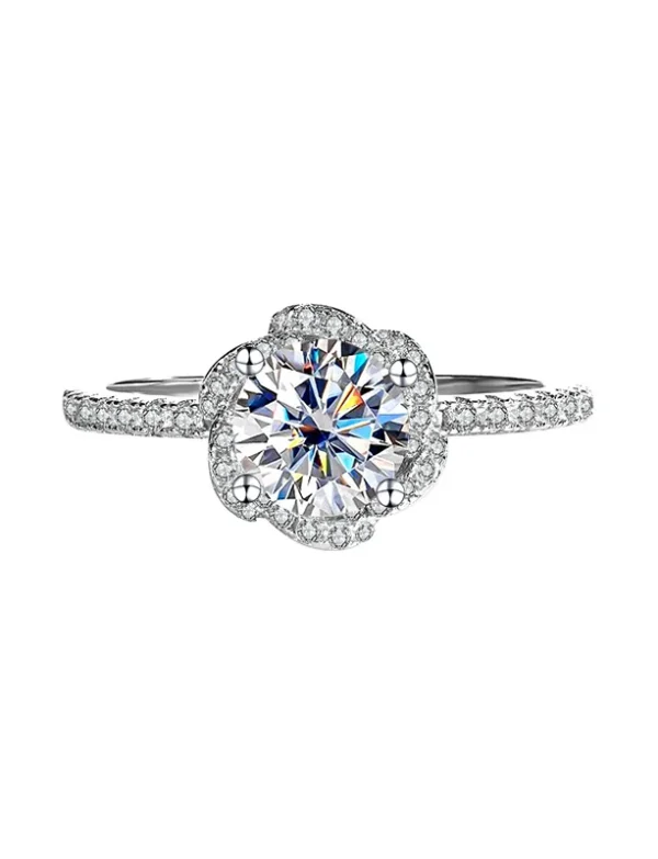 Timeless Moissanite Love Ring