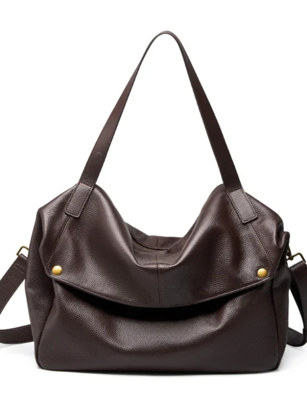 Vintage Cowhide Tote Bag
