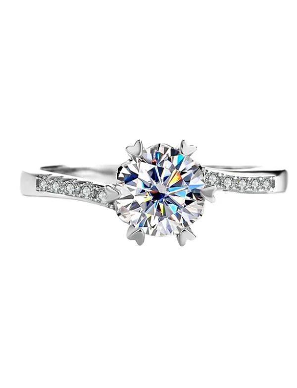 Timeless Moissanite Classic Ring