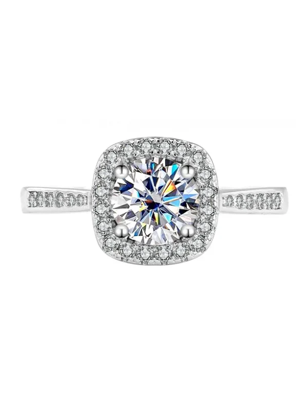 Timeless Moissanite Classic Ring