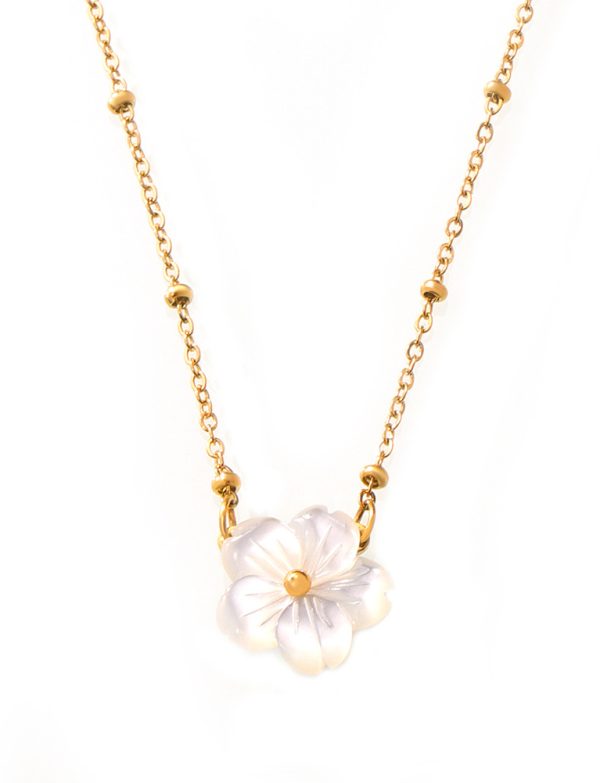 Gold Seashell Necklace