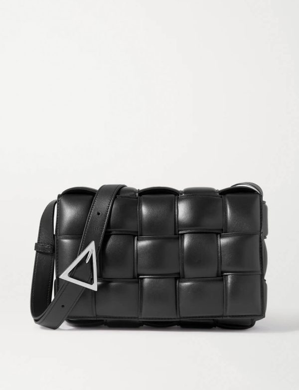 Gima quilted panter purse in black